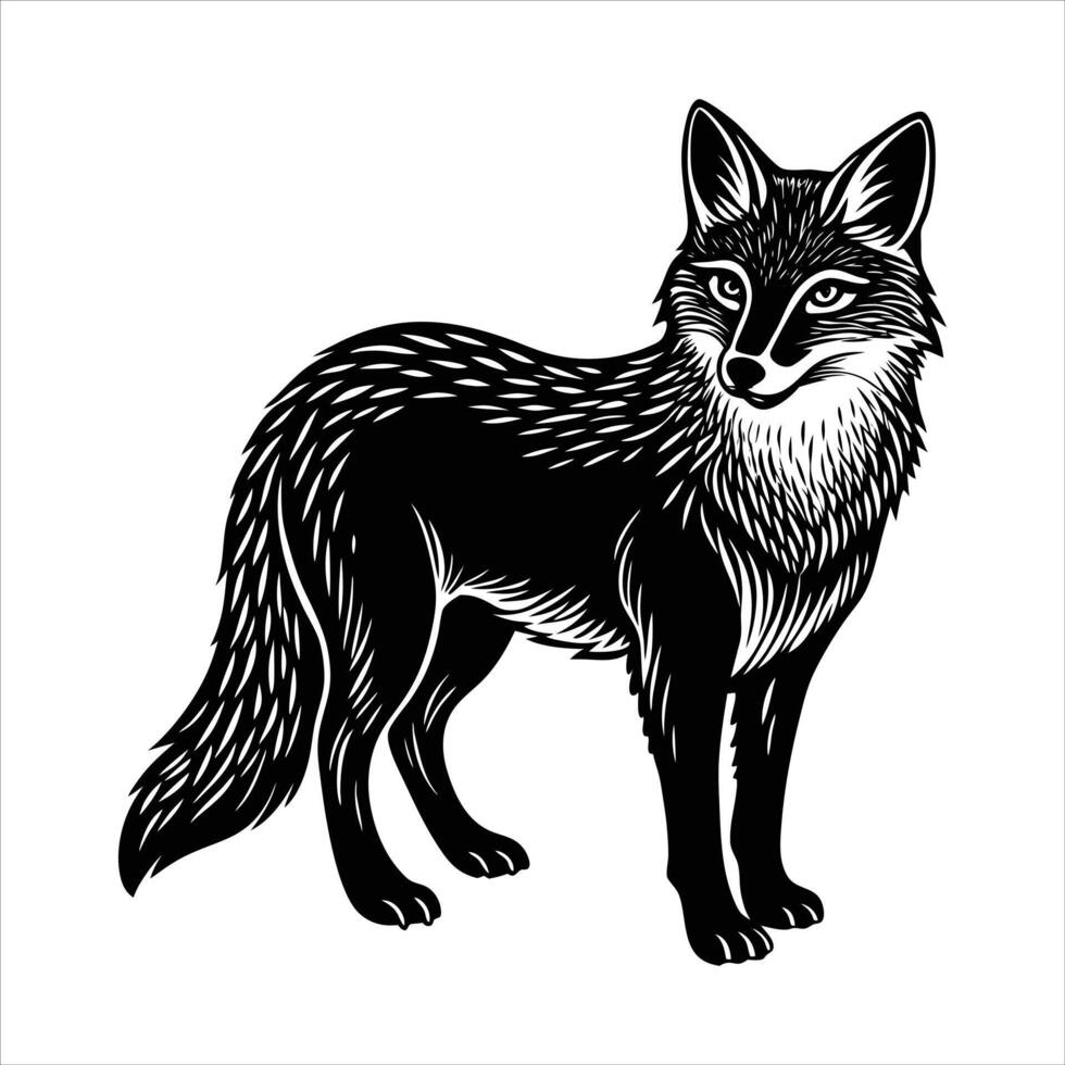 Grey Fox Logo vector