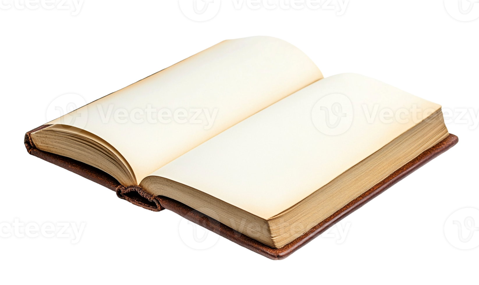A Plain White Notebook Lying Open png