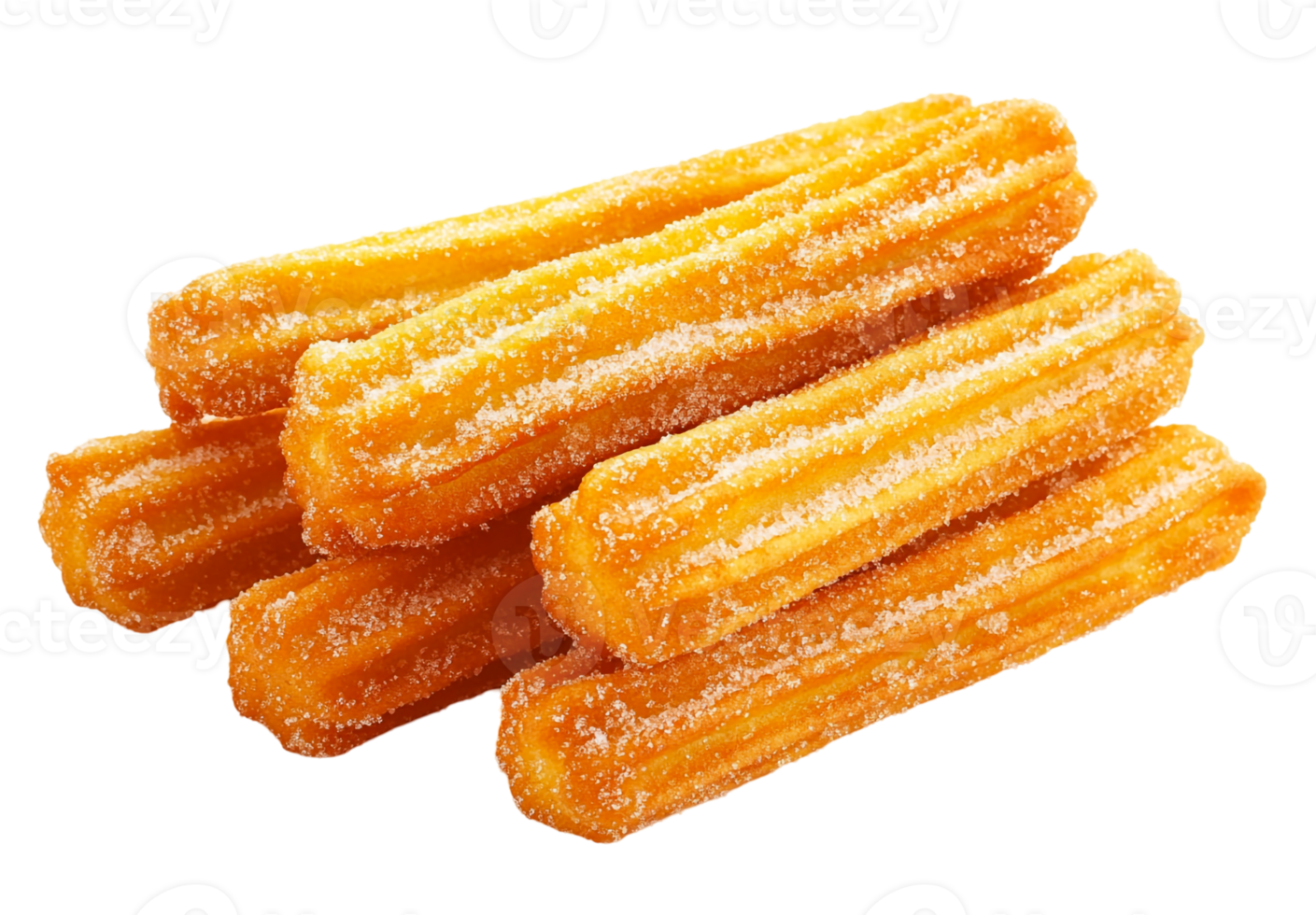 Classic sugary churros png