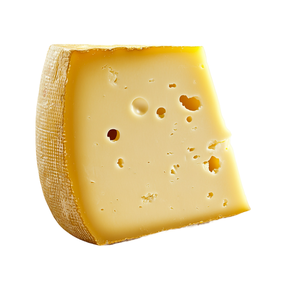 Swiss Cheese Illustration on Transparent Background png