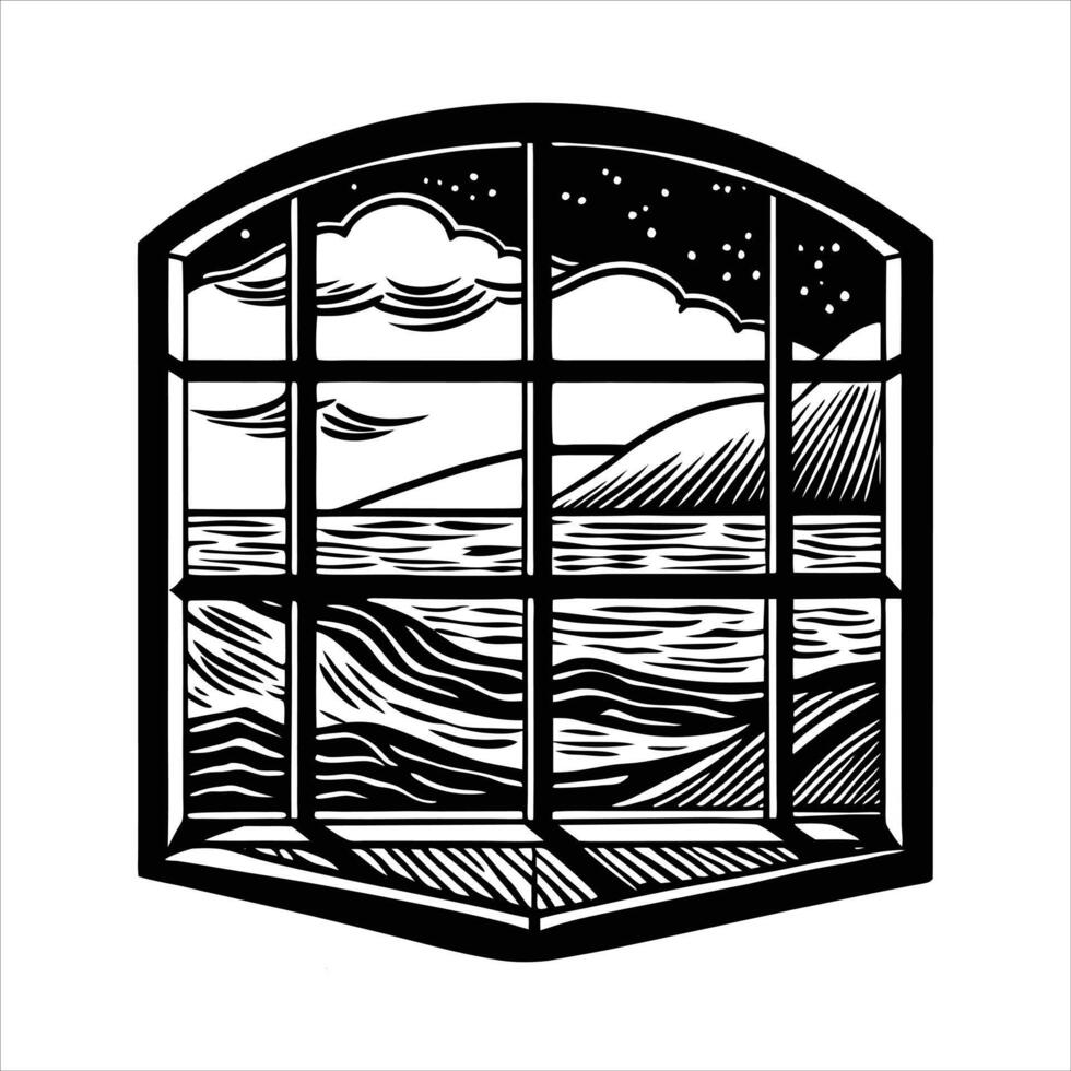 Rectangular Window - an overview vector