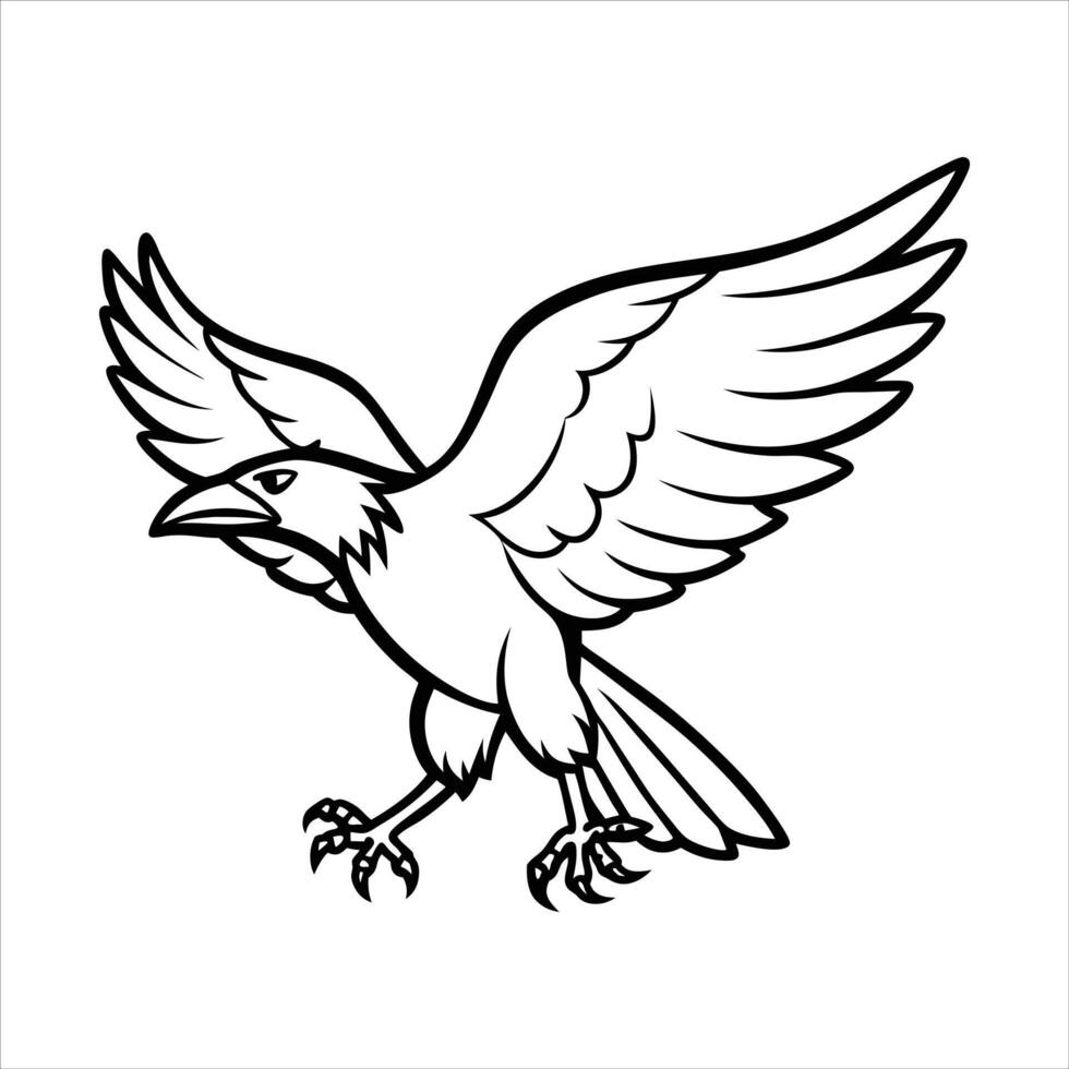 Crow Wings Images vector