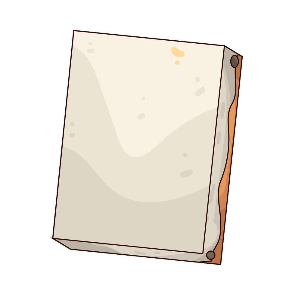 Illustration of canvas vector