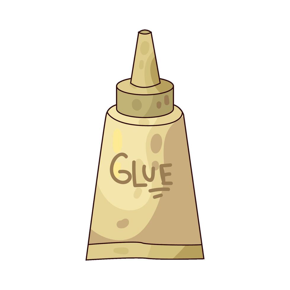 Illustration of adhesive glue vector