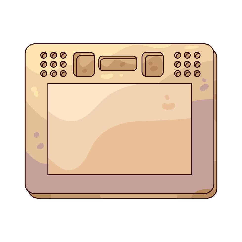Digital Drawing Tablet vector