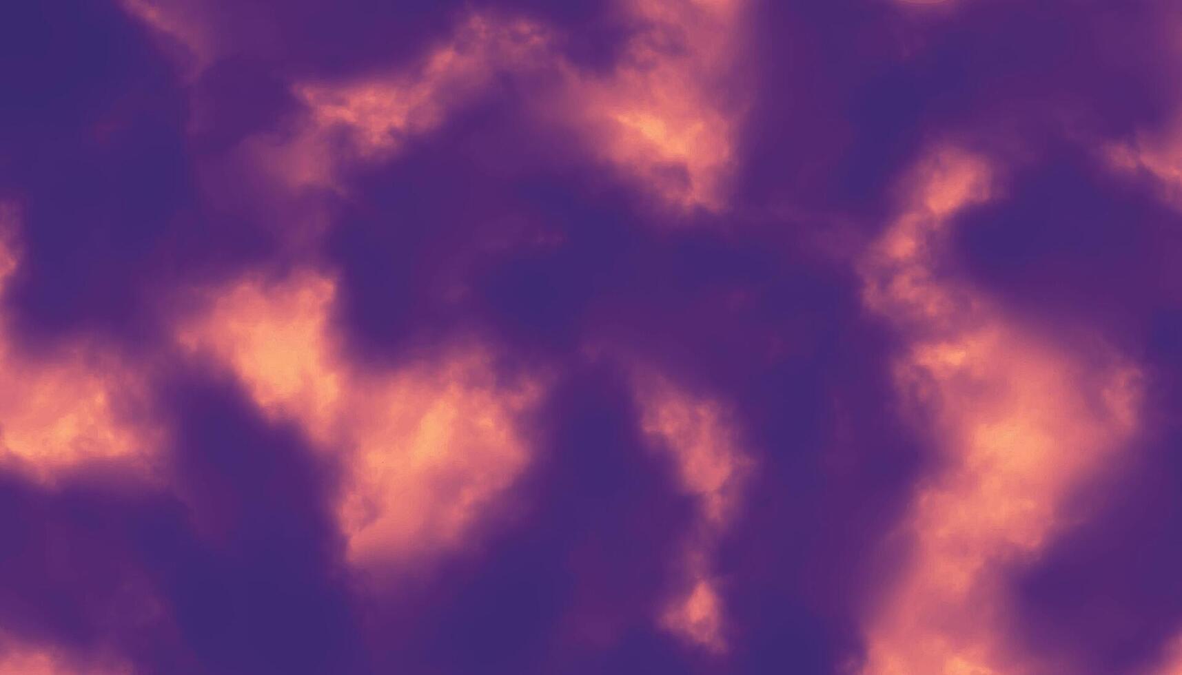 Vibrant Purple and Orange Cloud Texture for Backgrounds and Art vector