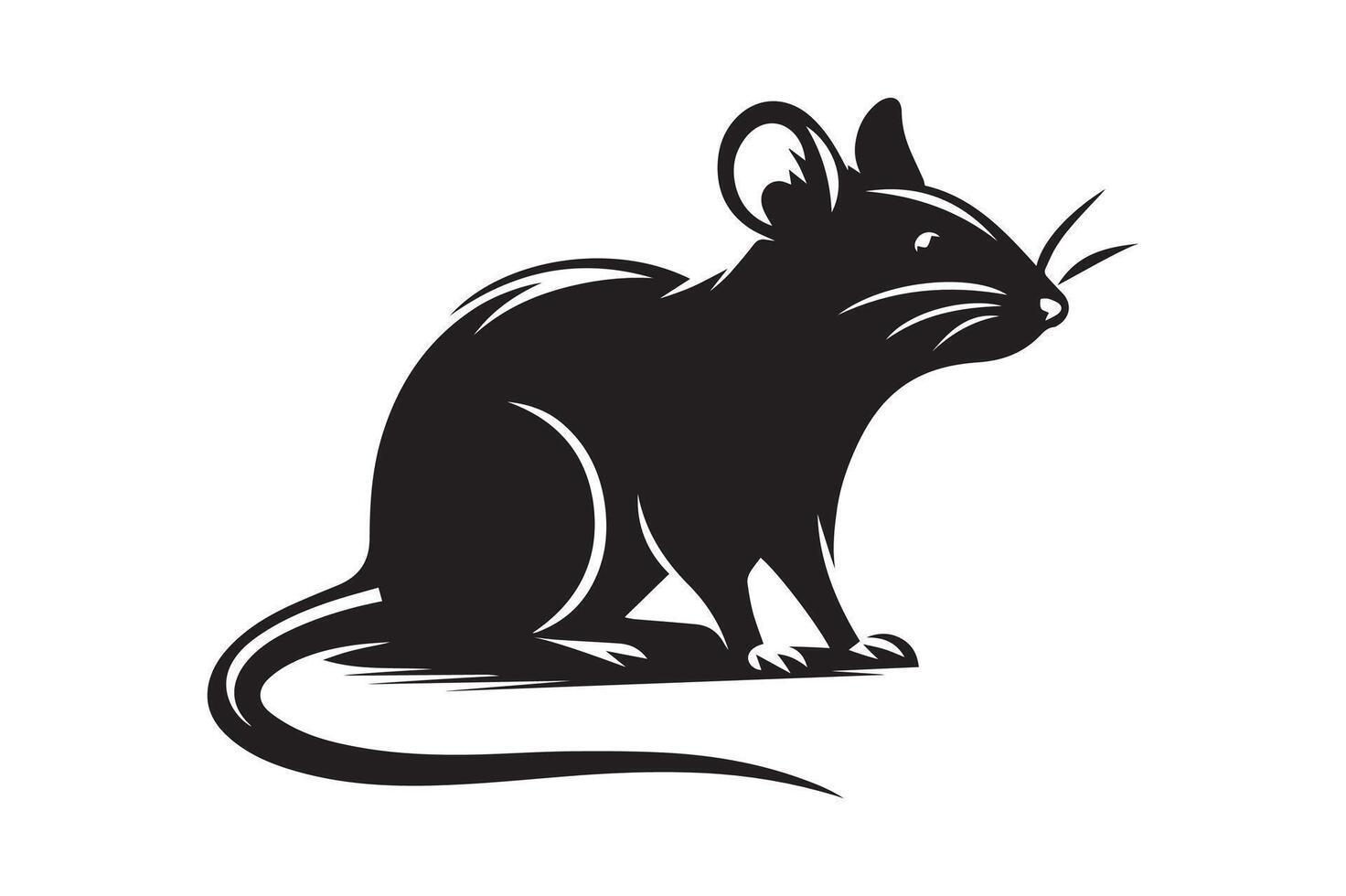 Rat Illustration EPS file free download vector