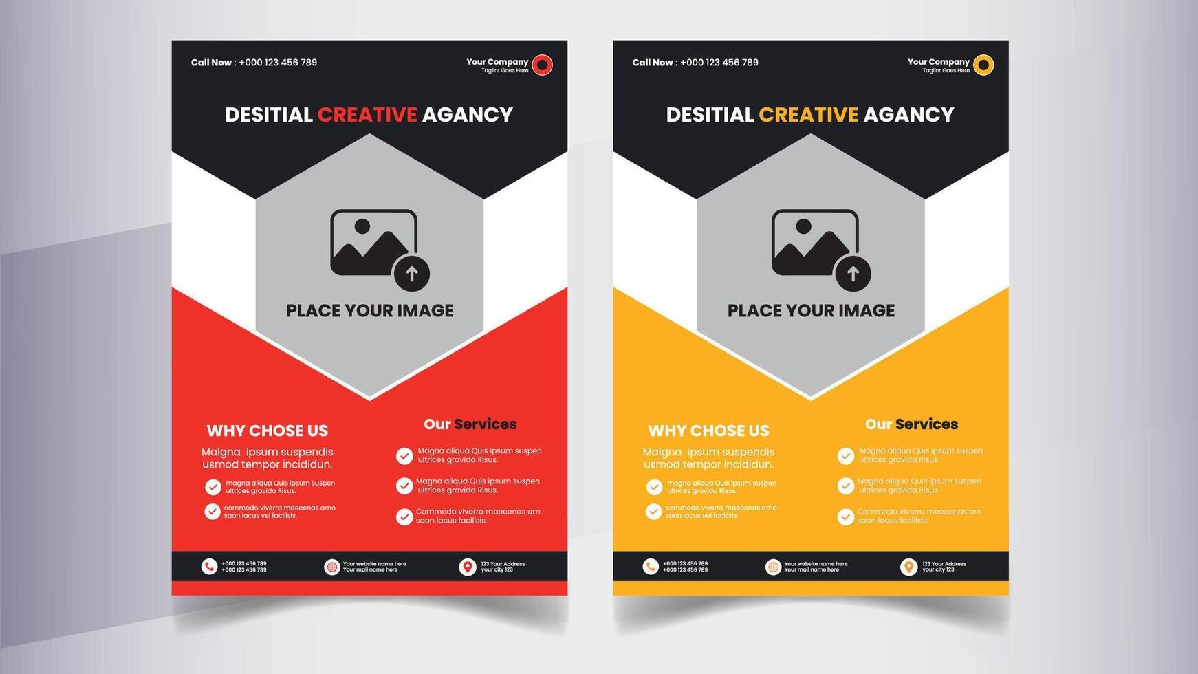 Business Flyer Design vector