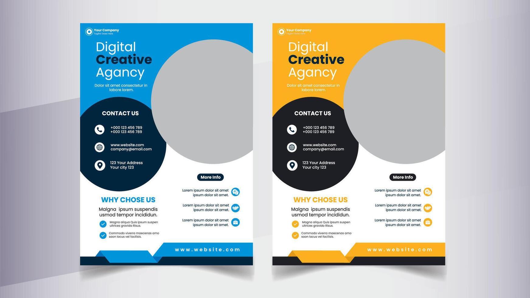 Creative Flyer Design vector