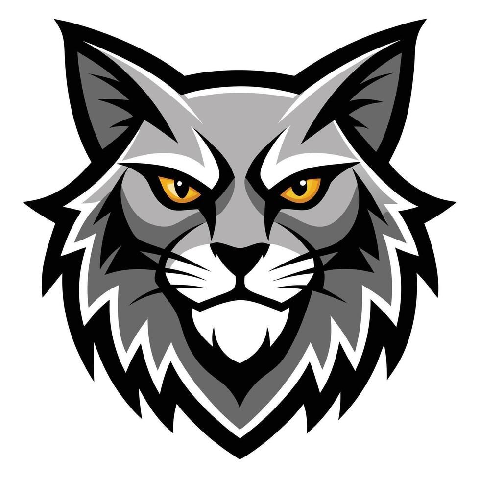 Powerful Wildcat Graphics for Creative Designs vector