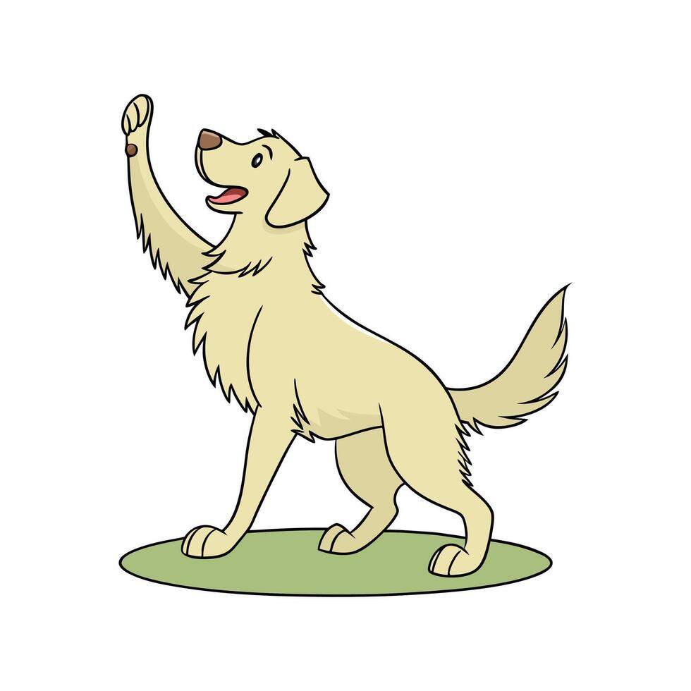 Labrador Retriever Fist vector