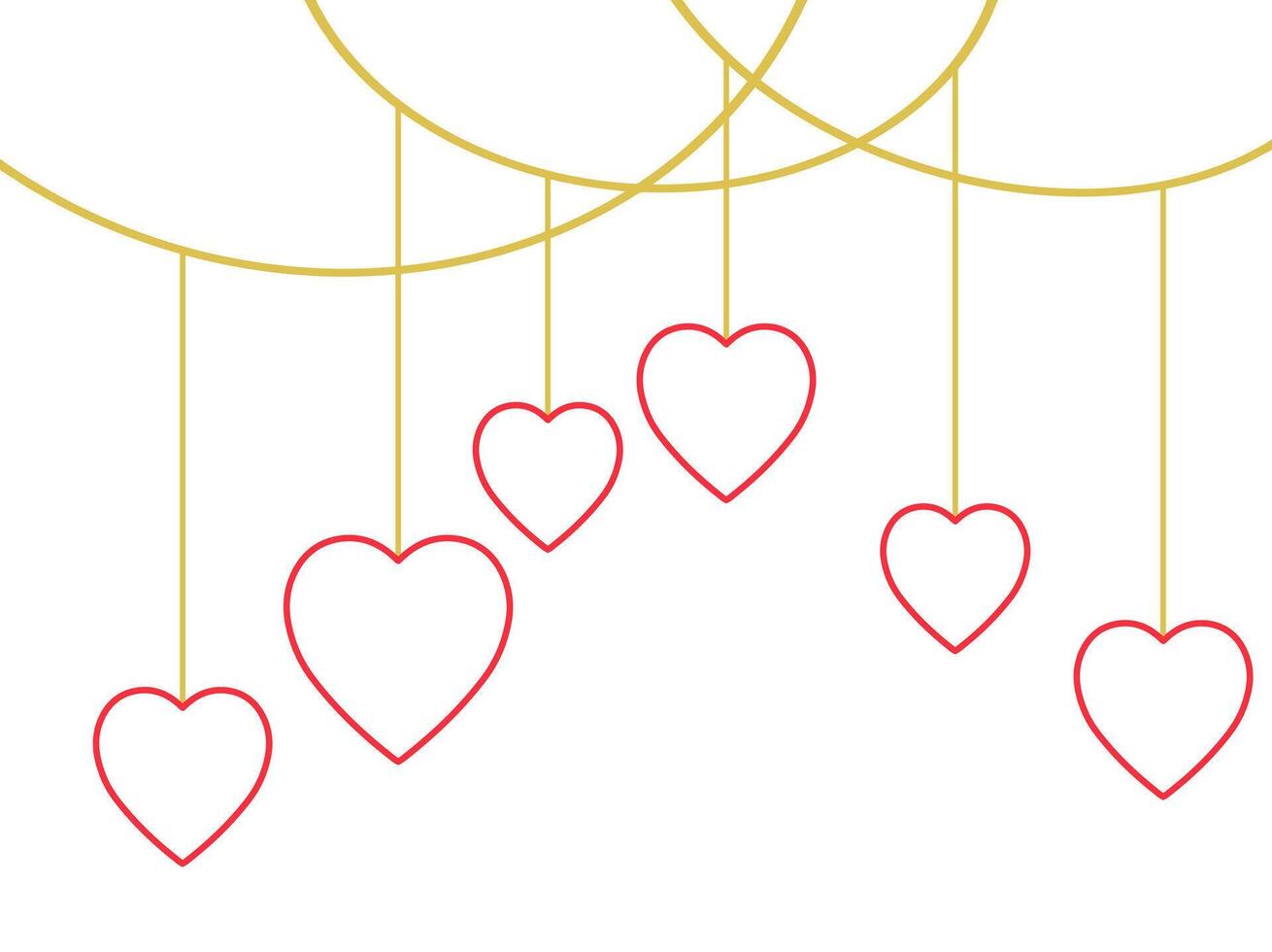Heart Background Valentine Day vector