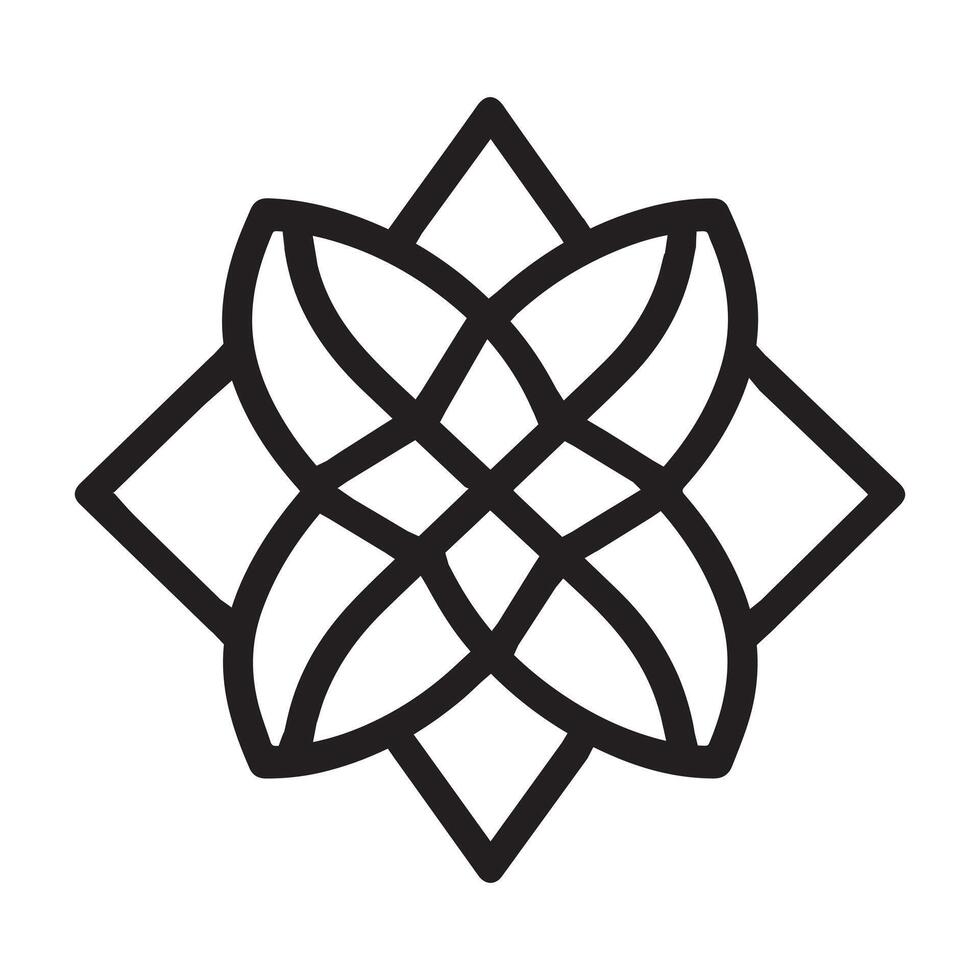 Sacred Geometry Mandala Pattern Clip Art , Modern Sacred Geometry Artwork vector