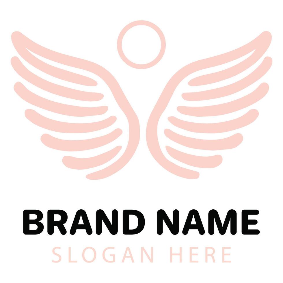 Modern Sacred Geometry Inspired Logo Art vector