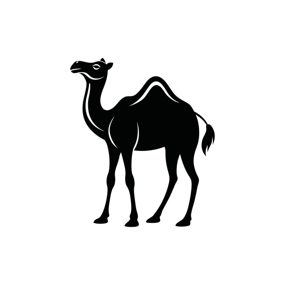 Camel Silhouette Design vector
