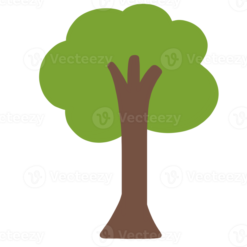 Tree clipart on transparent background png
