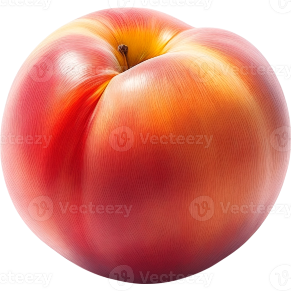 Red and Yellow Nectarine png