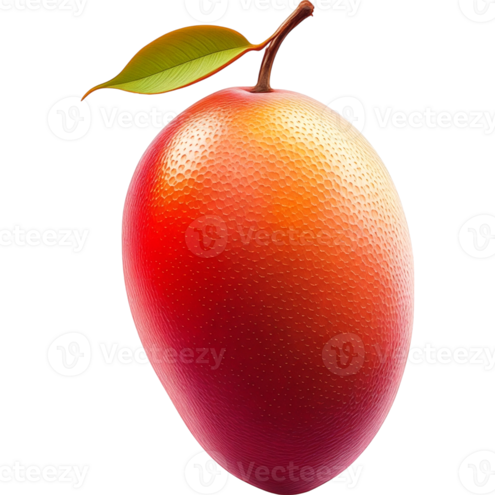 Red Mango with Smooth Skin png