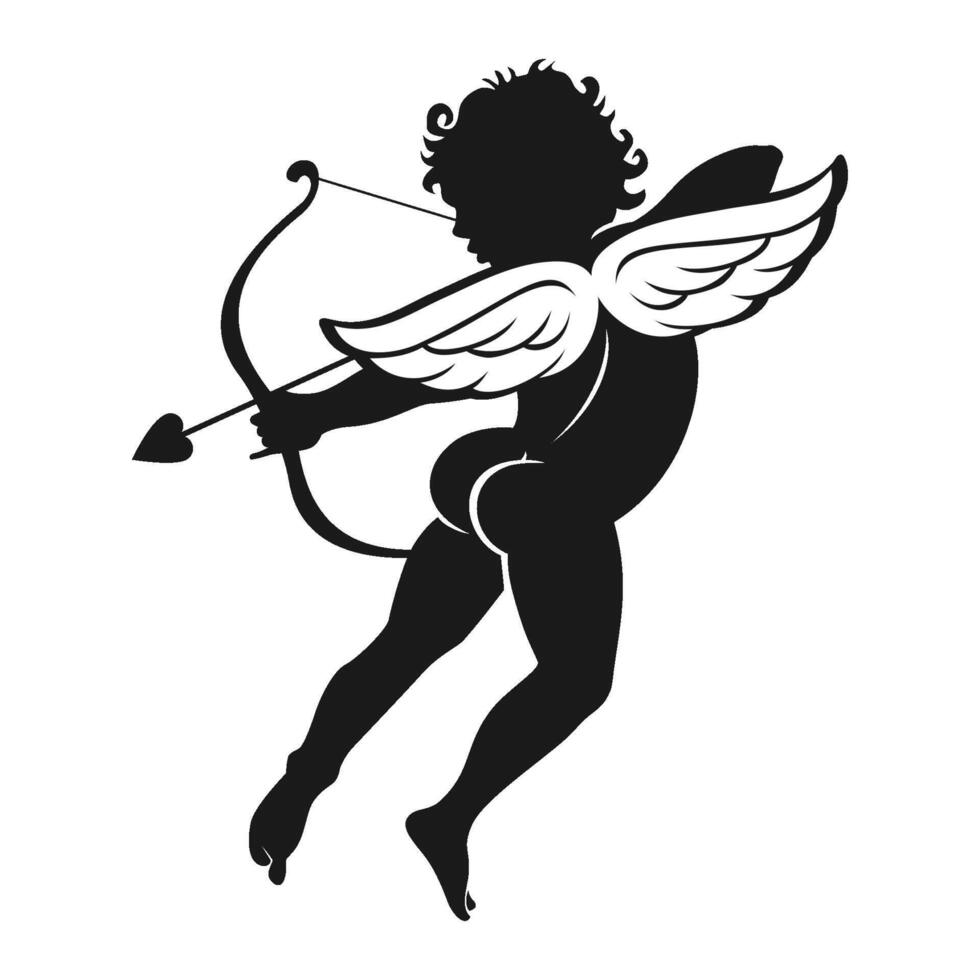 cupid archery arrows of love arrow vector