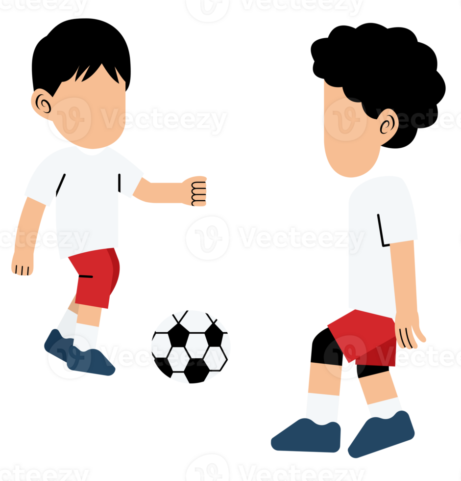 Boys playing soccer png