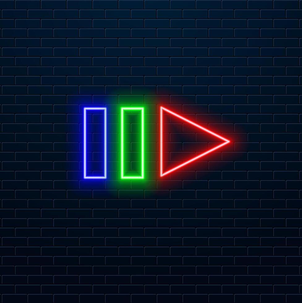 One abstract big glowing speed-up arrow on a dark background. Business growth, success, high results, investment growth, development progress, financial company statistics, and start-up concept. vector