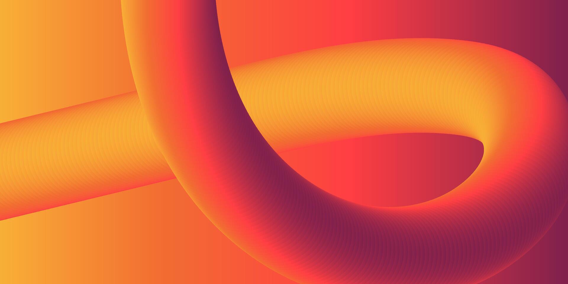 Abstract Orange Red Creative Design Template Background vector