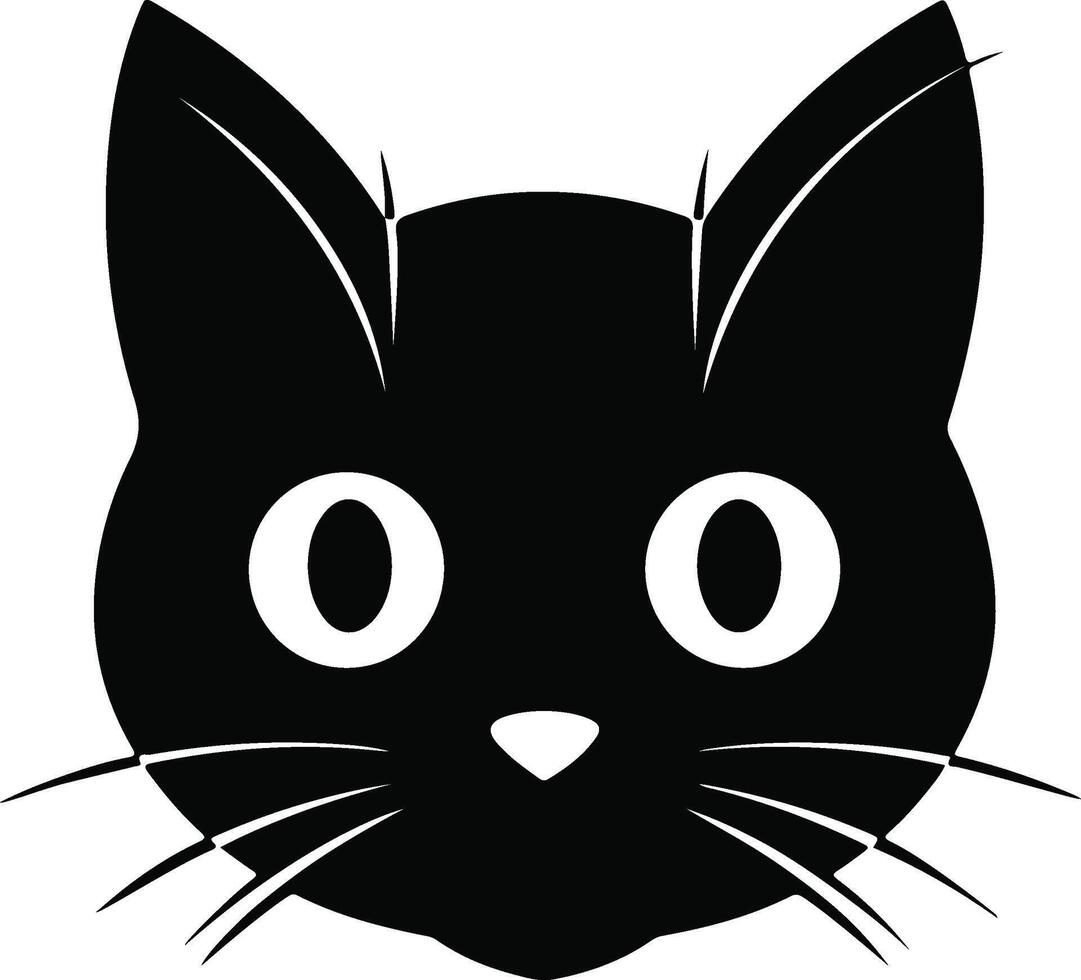 Cat Silhouette for Creative Designs vector