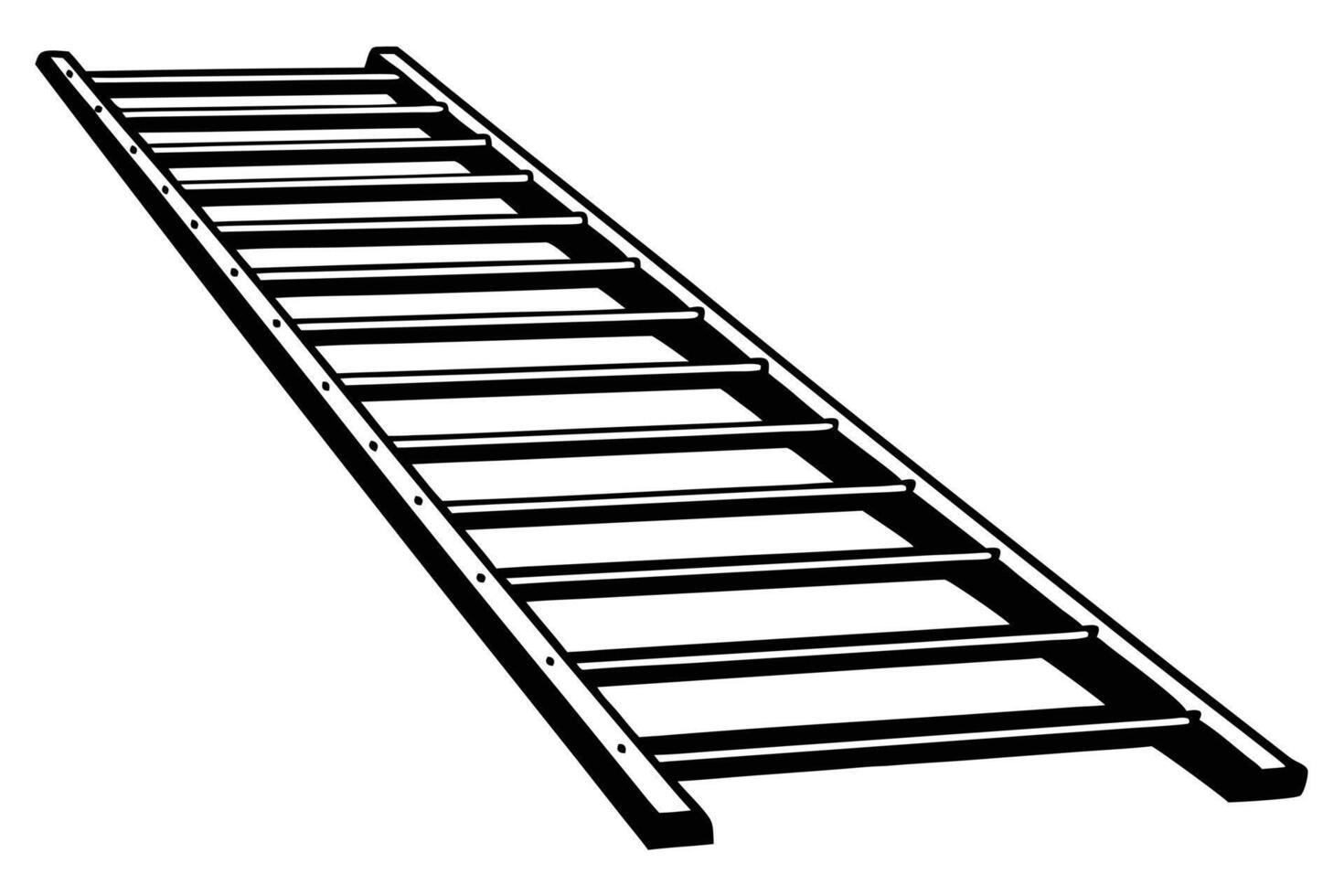 Step ladder icon design illustration vector