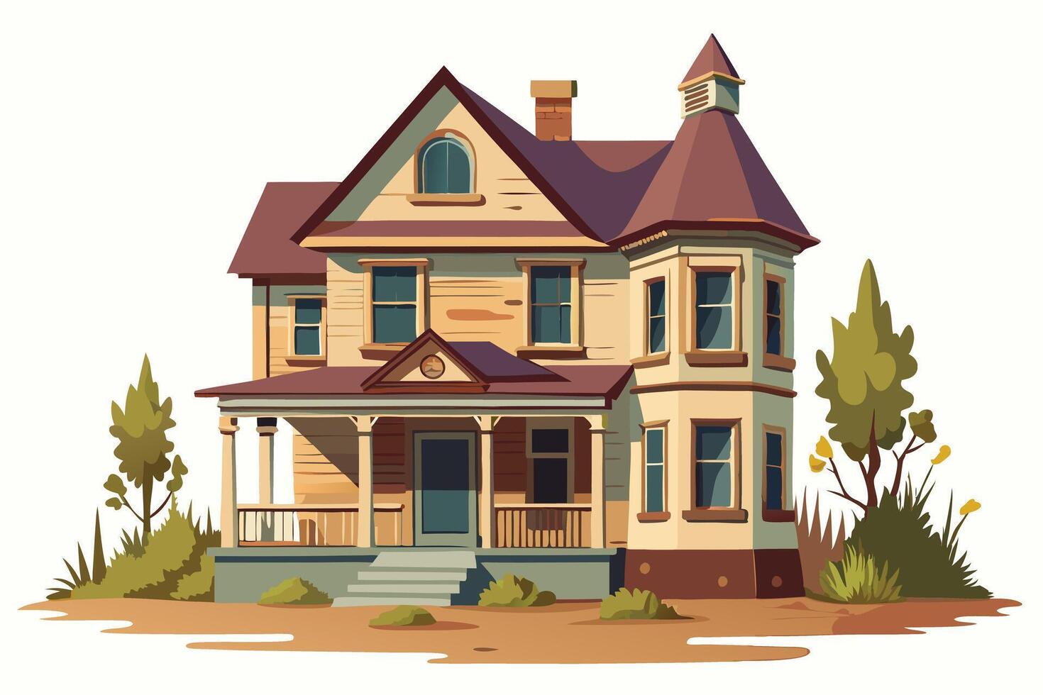 House of illustration vector