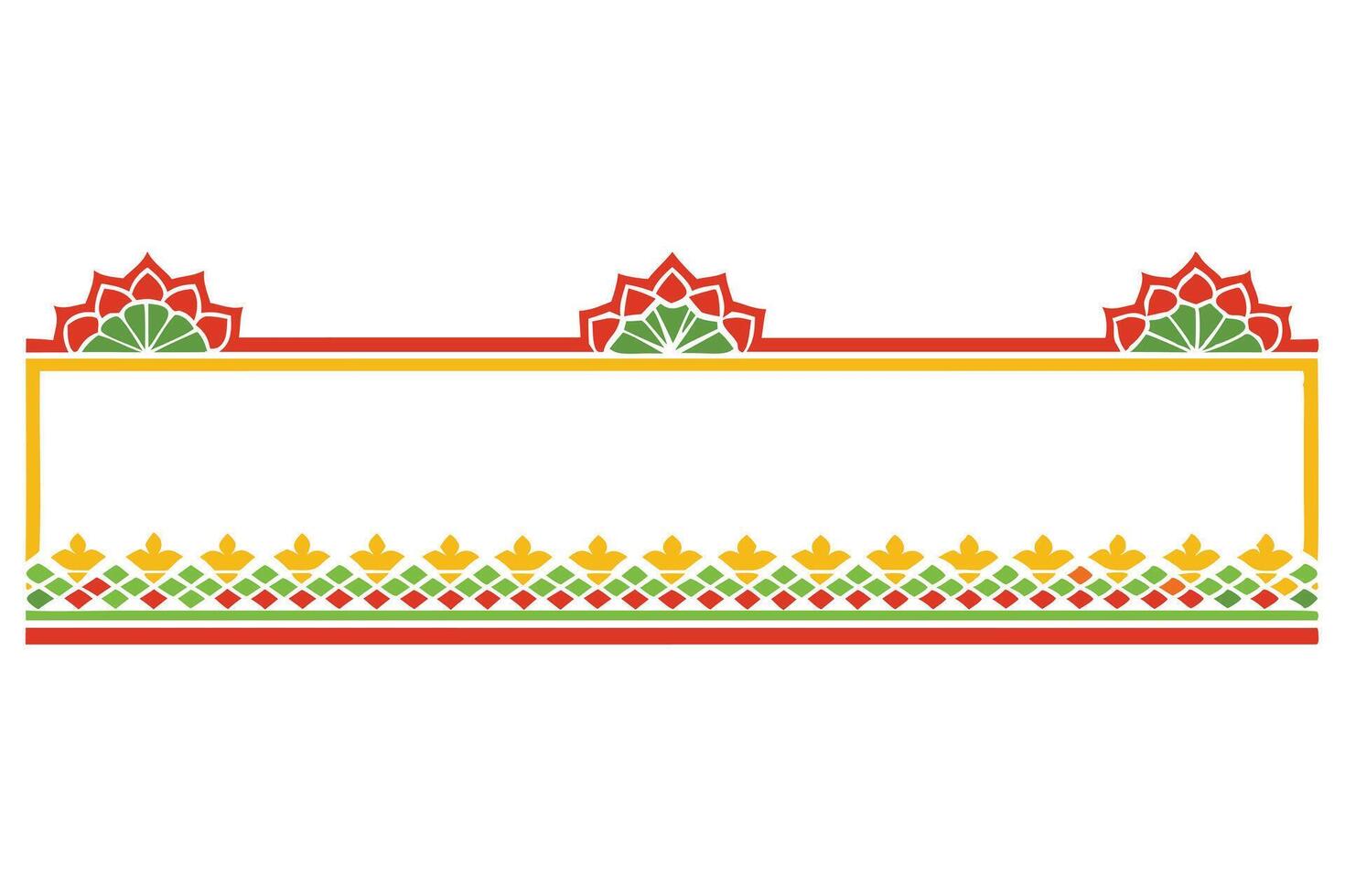 Geometric tiles for Christmas design vector