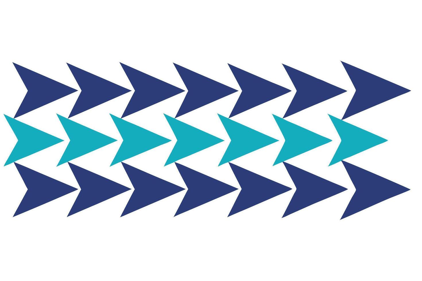 Hand drawn arrow icon vector