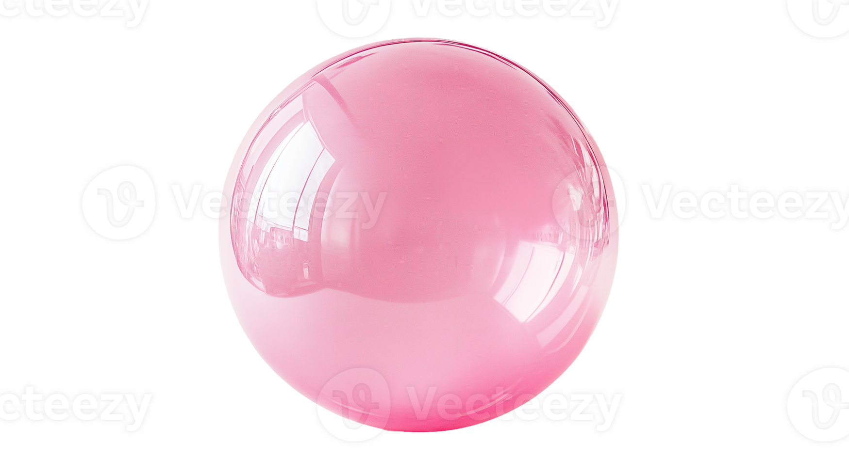Large Pink Bubblegum Bubble, Chewing Gum, Sweet Treat, Fun