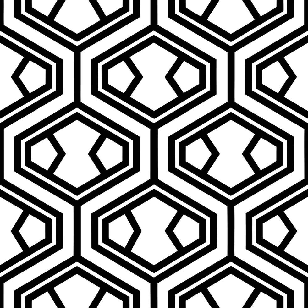 a black and white geometric pattern. vector