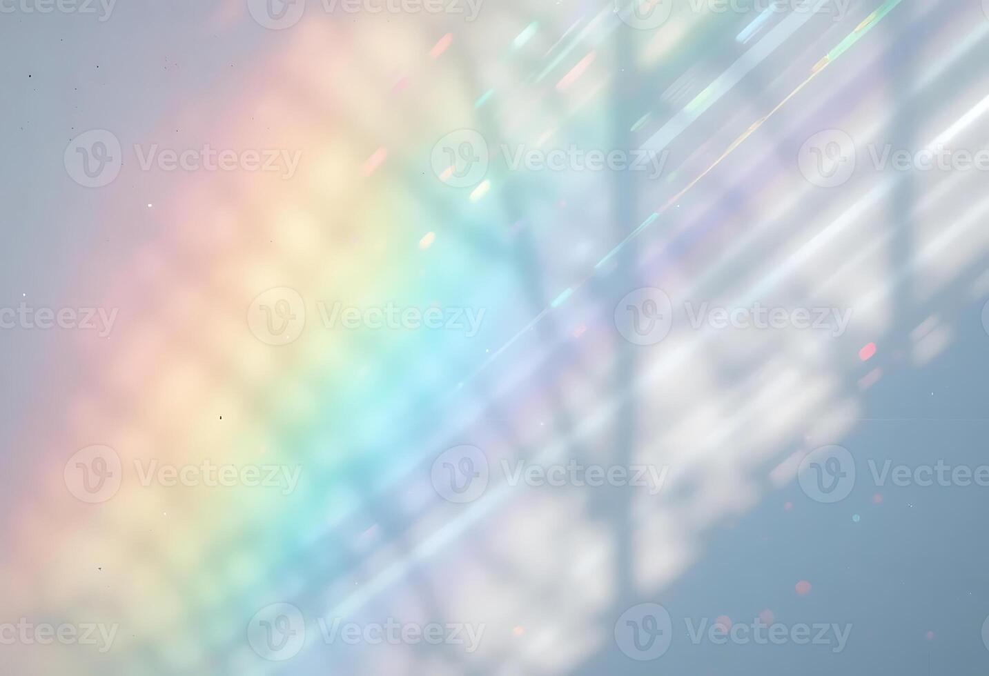 Holographic Rainbow Light Overlays Enhance Photos with Mesmeric Hues