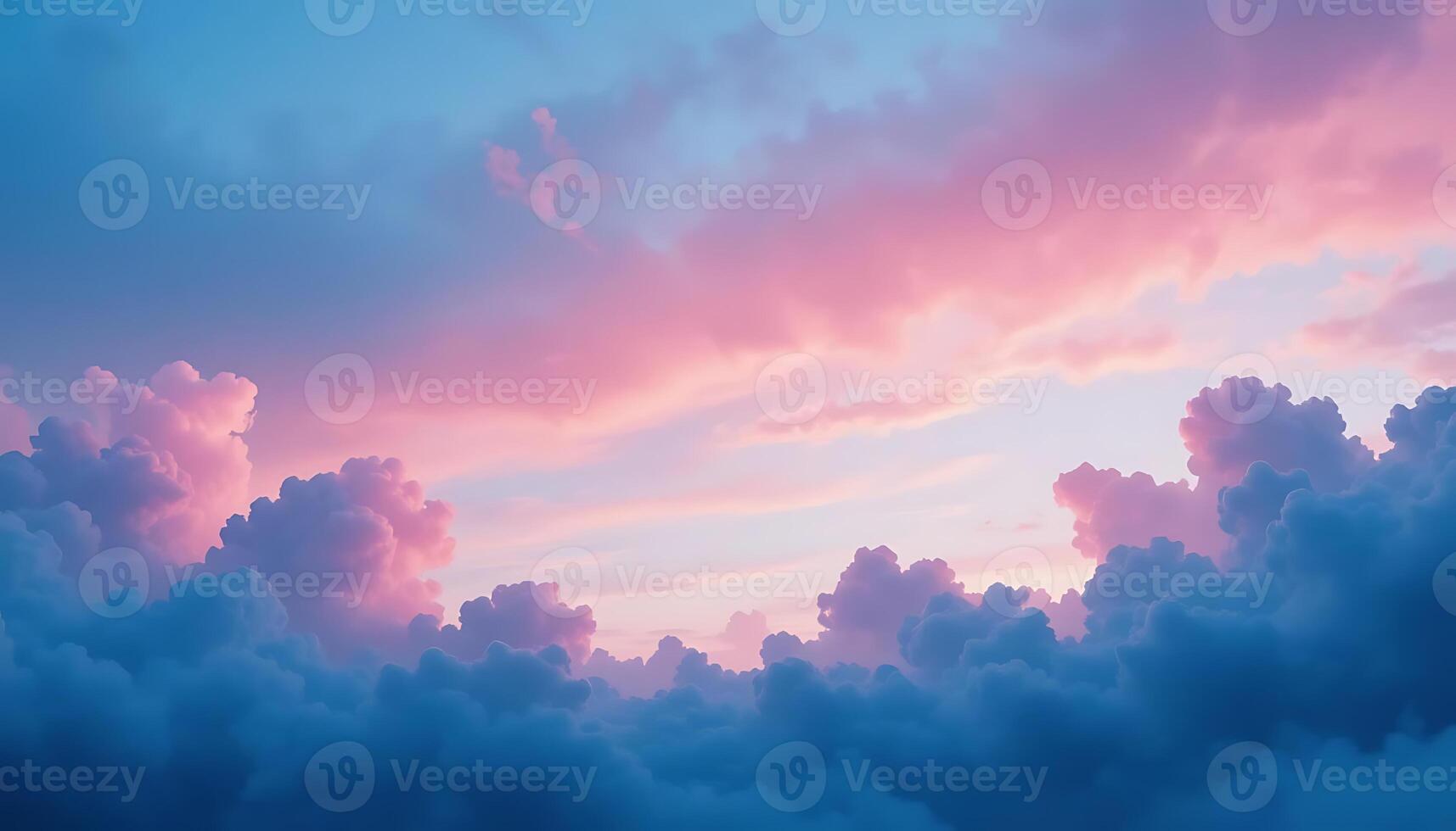 Ethereal Sky Canvas A Brushstroke of Tranquility photo