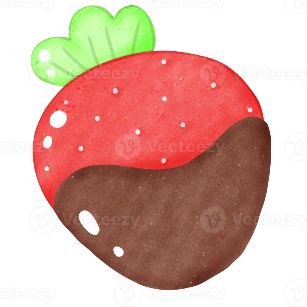 Valentine's Day Chocolate Strawberries png