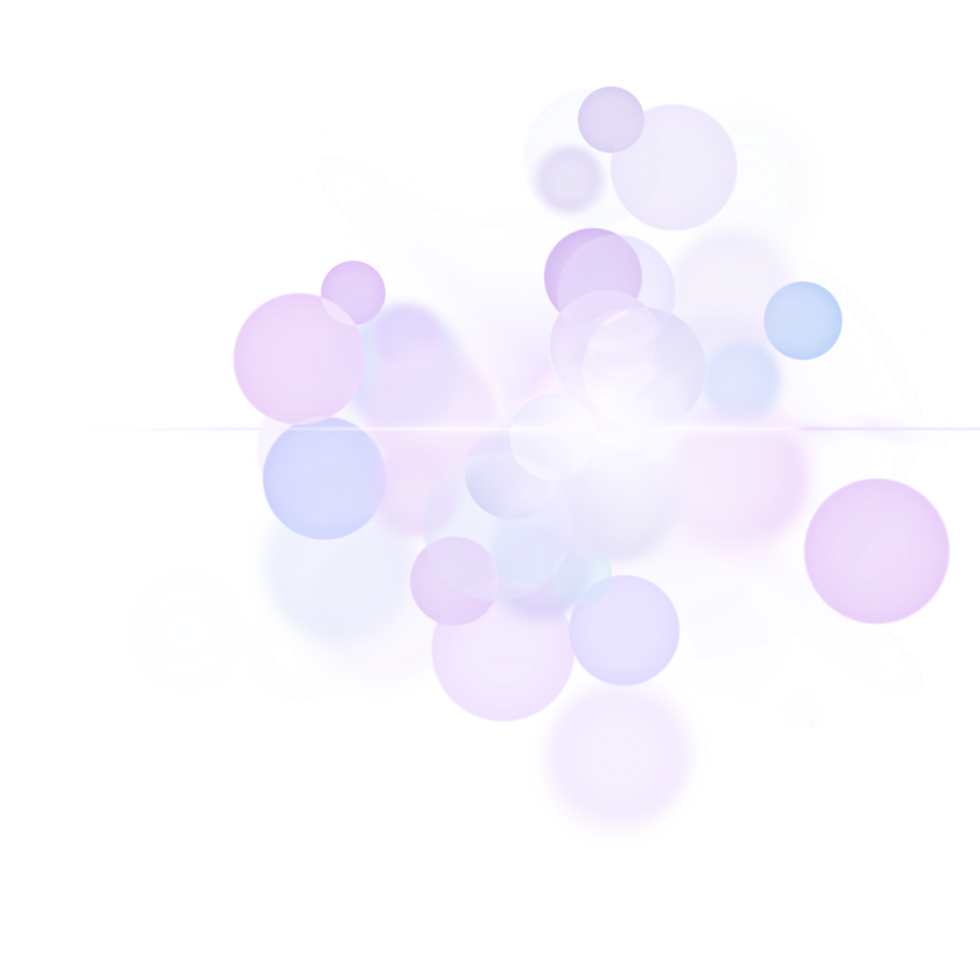 Bokeh clipart illustration png