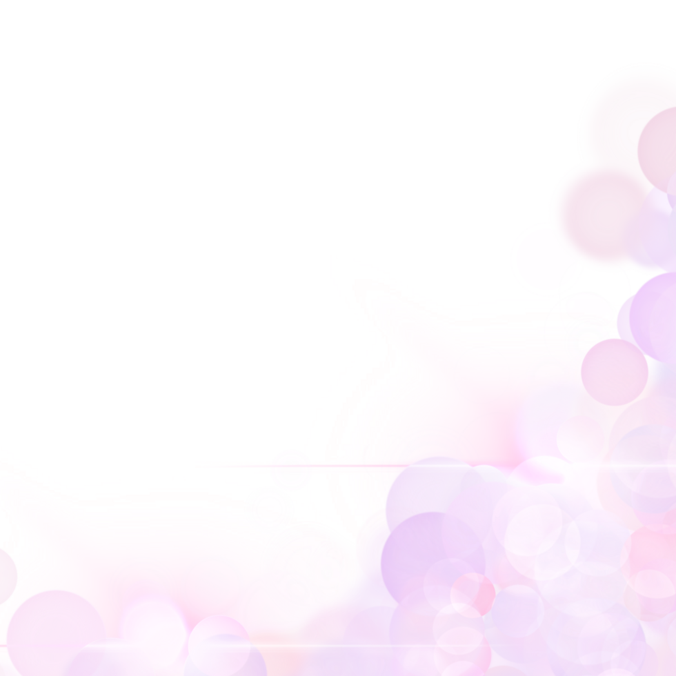 Pink bokeh illustration png