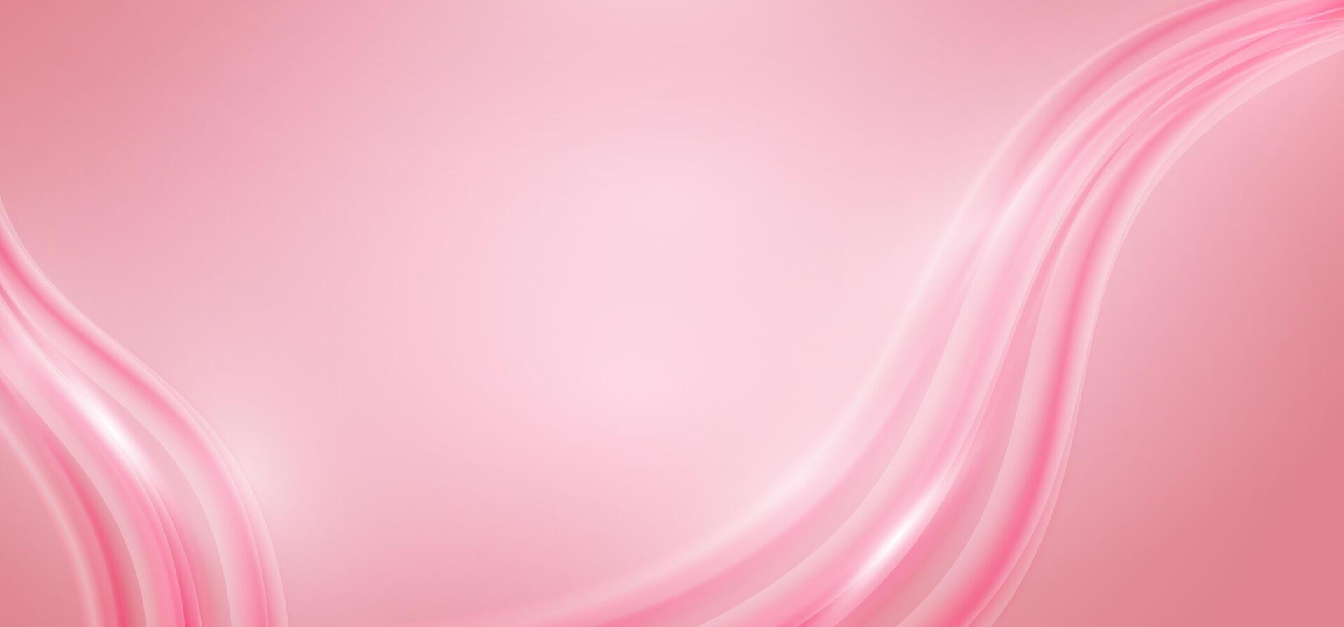 Modern Pink Wave Background. vector