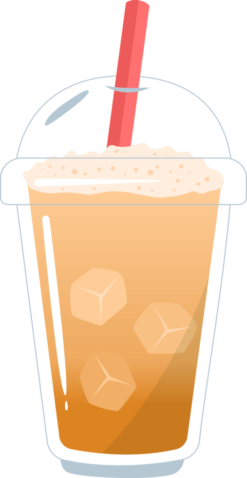 Thai Milk Tea Drink Icon png