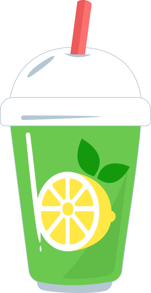 Lemon soda drink png