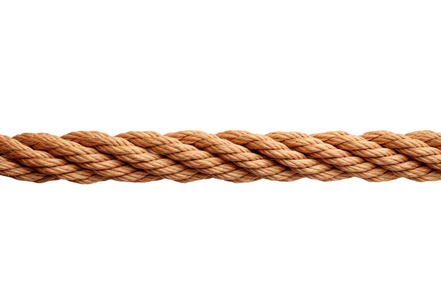Straight rope isolated on transparent background png