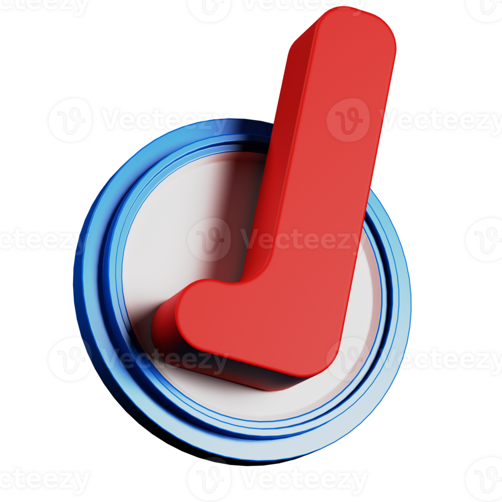 badge and red correct checked mark icon png