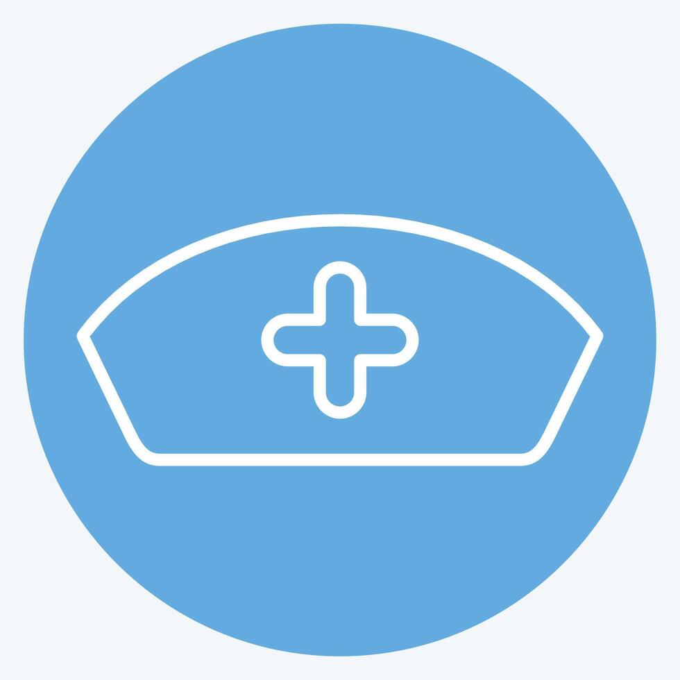 Icon Help. related to Retirement symbol. blue eyes style. design editable vector
