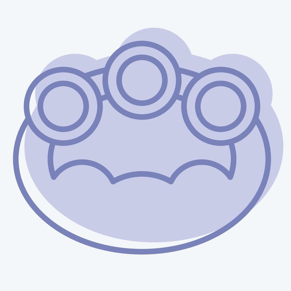 Icon Rocking Chair. related to Kindergarten symbol. two tone style. design editable vector