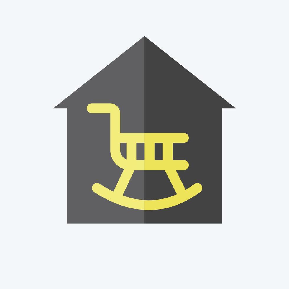 Icon Retirement. related to Retirement symbol. flat style. design editable vector