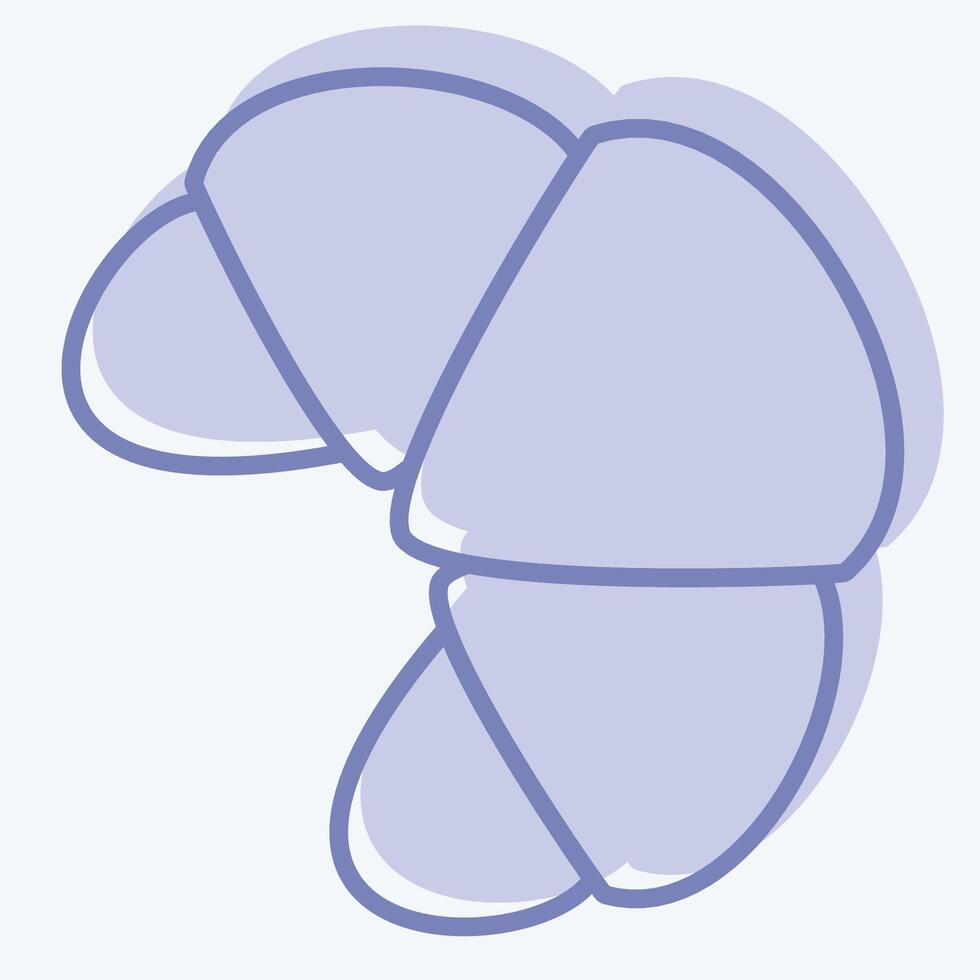 Icon Bakery. related to Restaurant symbol. two tone style. design editable vector