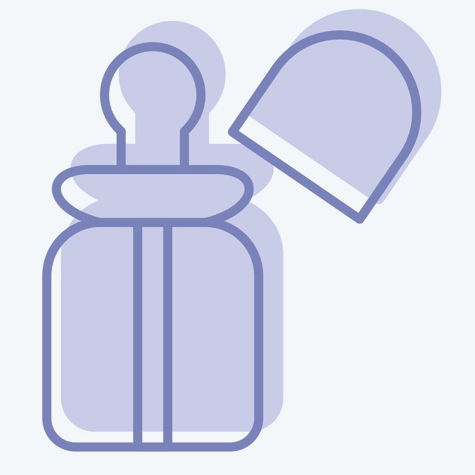 Icon Milk Bottles. related to Kindergarten symbol. two tone style. design editable vector