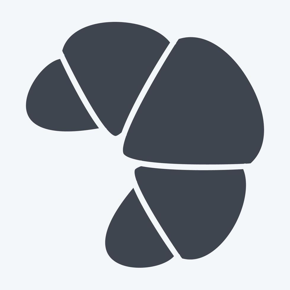 Icon Bakery. related to Restaurant symbol. glyph style. design editable vector