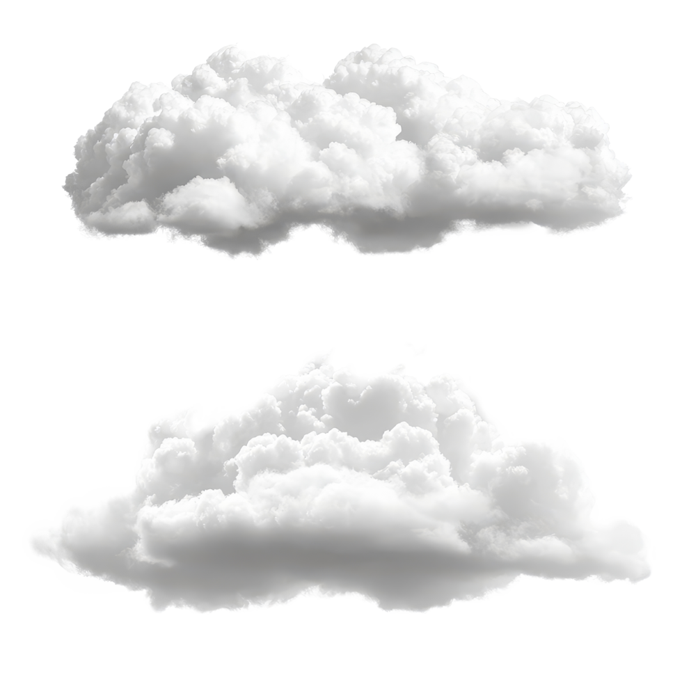 Fluffy transparent clouds against a bright transparent background, showcasing their soft textures and forms in a serene setting, Mandarin fruit transparent isolated on trransparent png